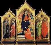 Bicci di Lorenzo The sky trip Marias and that healed oil painting